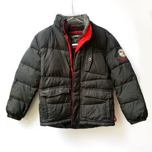 Hawke & Co Boys Puffer Jacket Removable Hood 14/16